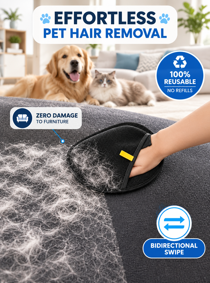 Pet Hair Removal Glove